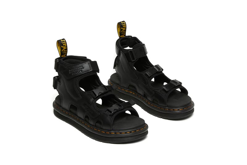 ドクターマーチンがスイコックと初タッグを組みユニセックスなコラボサンダルコレクションを発売 suicoke dr martens depa boak collaboration sandal collection release info