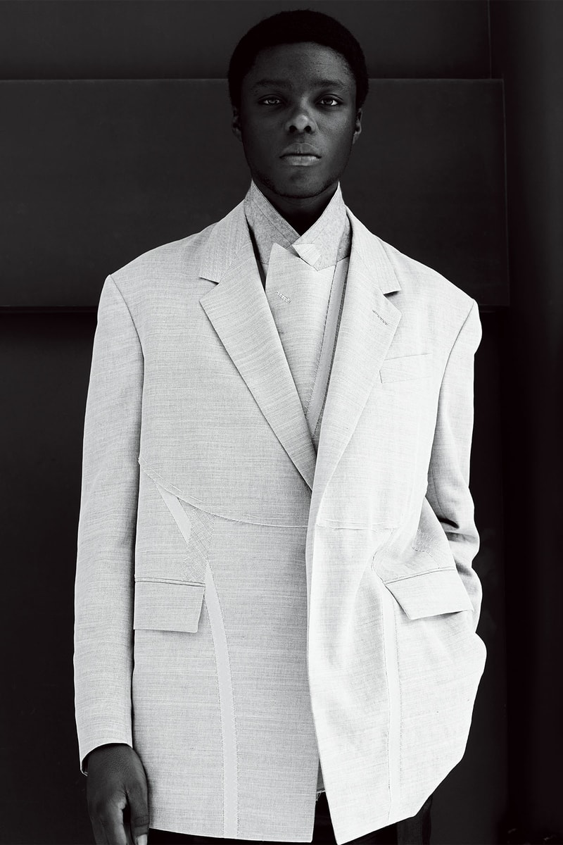 ダンヒル シルバーマガジン Silver Magazine による dunhill の2021年春夏コレクションを使用した最新エディトリアルが 到着 2021 spring summer collection image visual look temporary concept store open at ginza six 