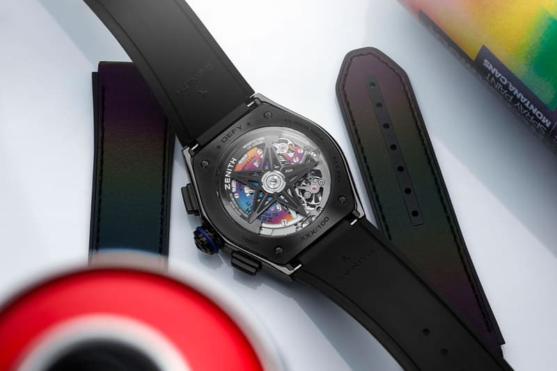 ゼニス 現代美術家 フェリペ・パントン とZenith による初のコラボレーションウォッチが登場 Felipe Pantone Zenith DEFY 21 watch watches art exclusive limited swiss horology timepiece artist contemporary art sculpture optical illusion innovation spanish 