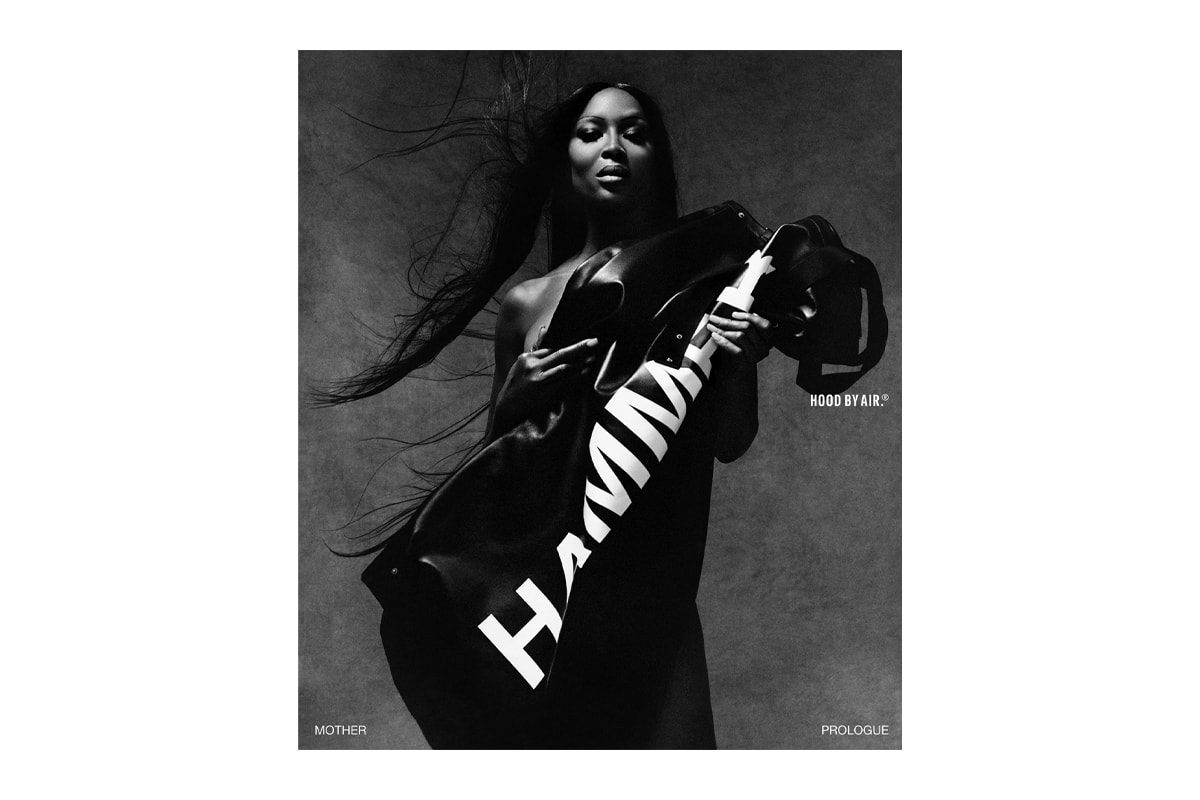 HBAがナオミ・キャンベルをモデルに起用したキャンペーンビジュアルを公開 Hood by Air Ready-To-Wear Naomi Campbell Campaign Shayne Oliver The Prologue Fashion NYC HBA Mother 