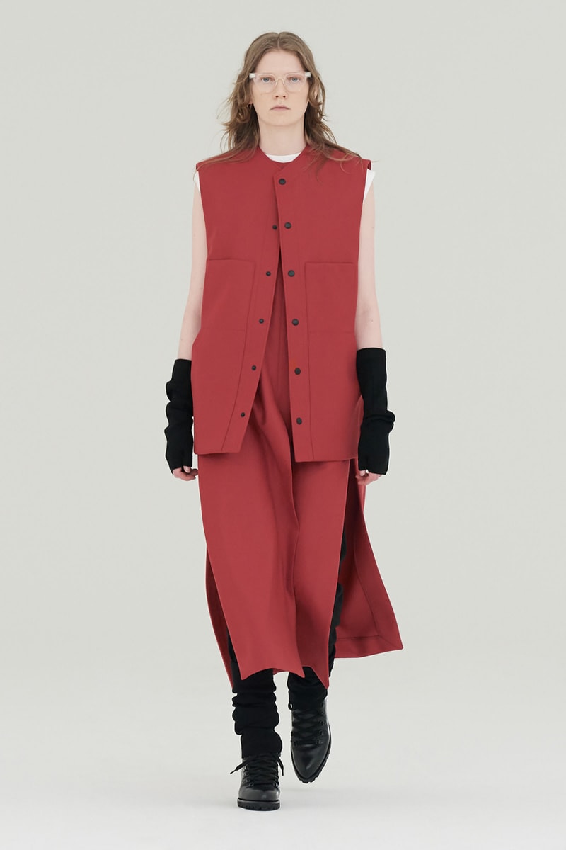 ハイク2021年秋冬コレクション HYKE 2021 fall winter collection look HIDEAKI YOSHIHARA YUKIKO ODE