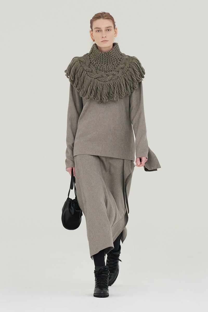 ハイク2021年秋冬コレクション HYKE 2021 fall winter collection look HIDEAKI YOSHIHARA YUKIKO ODE