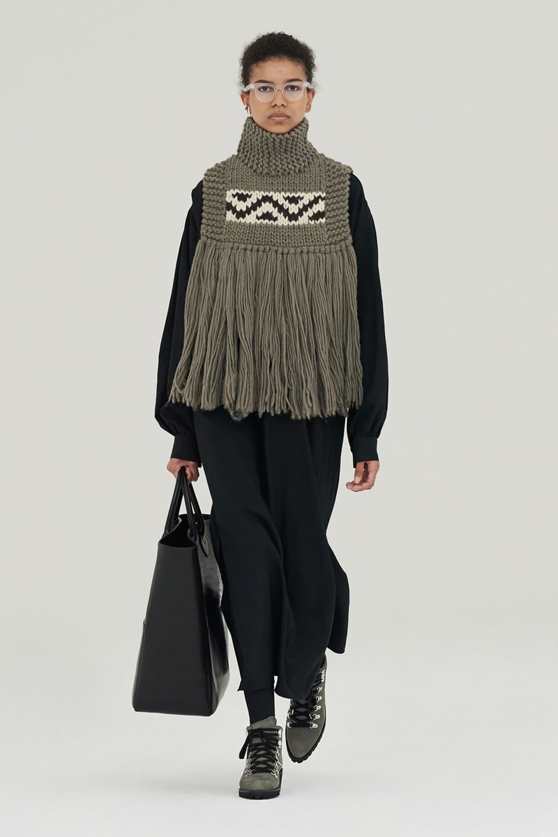 ハイク2021年秋冬コレクション HYKE 2021 fall winter collection look HIDEAKI YOSHIHARA YUKIKO ODE