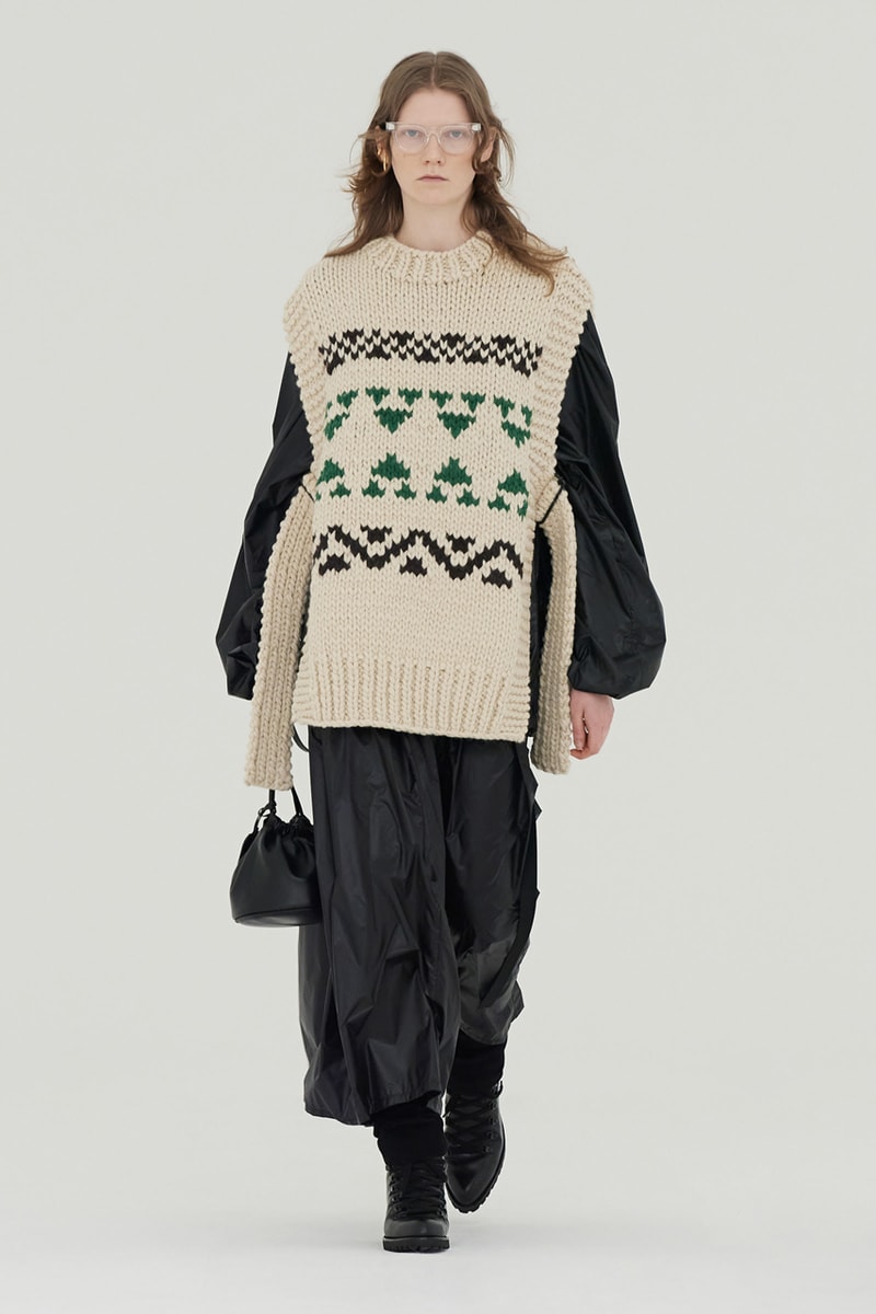 ハイク2021年秋冬コレクション HYKE 2021 fall winter collection look HIDEAKI YOSHIHARA YUKIKO ODE