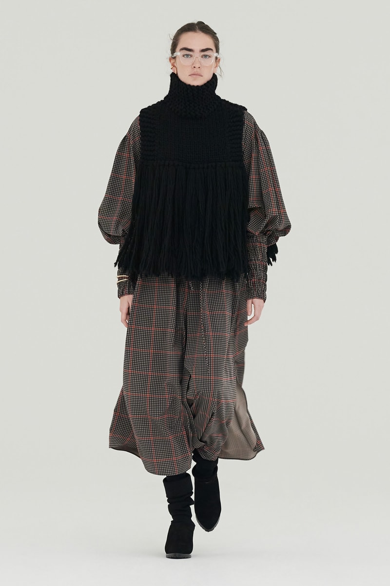 ハイク2021年秋冬コレクション HYKE 2021 fall winter collection look HIDEAKI YOSHIHARA YUKIKO ODE
