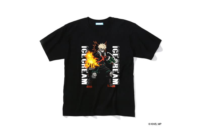 アイスクリームから僕のヒーローアカデミアとのコラボコレクションが登場 ICECREAM My Hero Academia collaboration collection release info Pharrell Williams