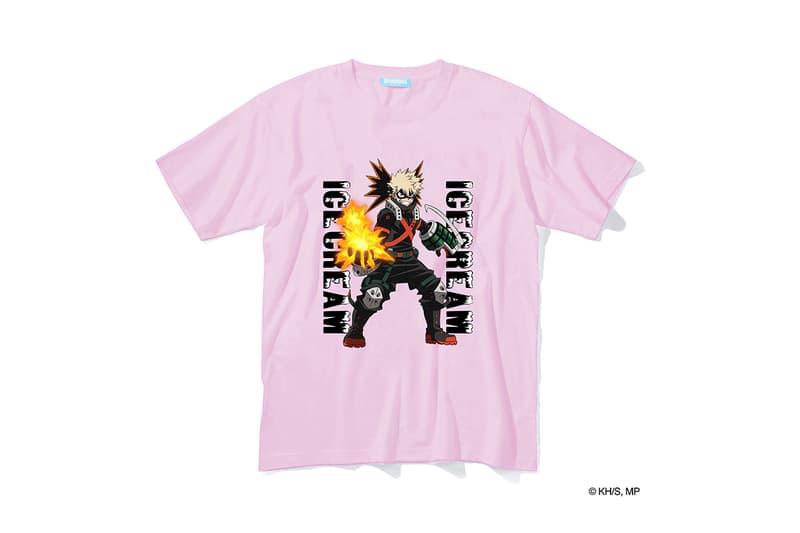 アイスクリームから僕のヒーローアカデミアとのコラボコレクションが登場 ICECREAM My Hero Academia collaboration collection release info Pharrell Williams