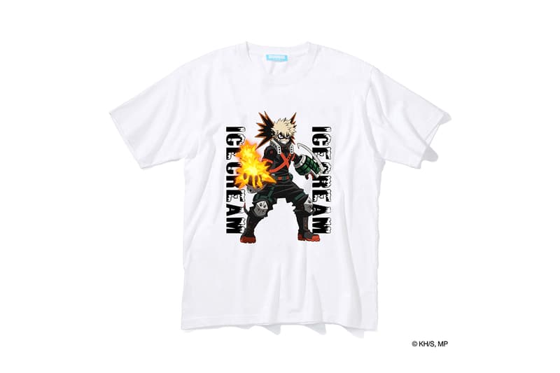 アイスクリームから僕のヒーローアカデミアとのコラボコレクションが登場 ICECREAM My Hero Academia collaboration collection release info Pharrell Williams