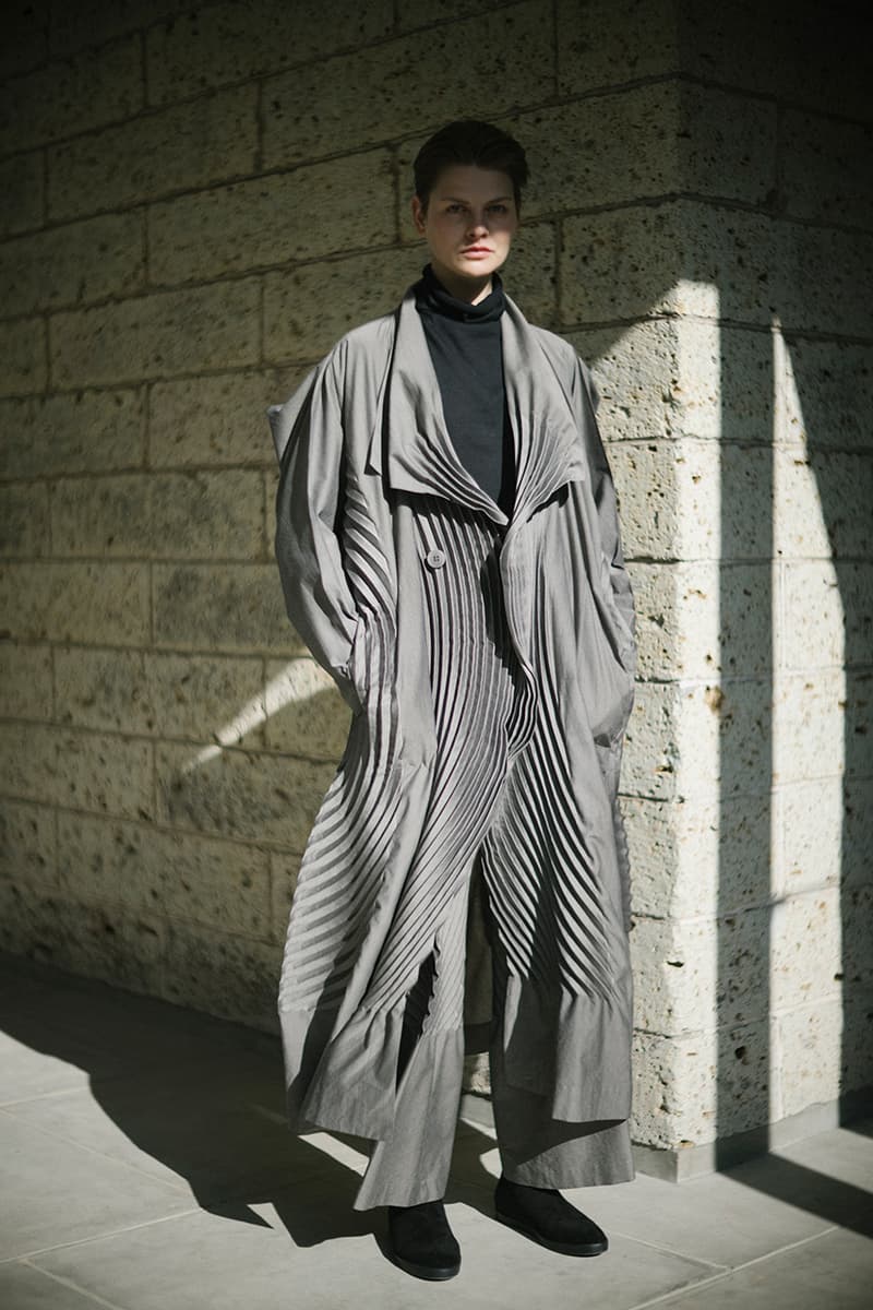 イッセイミヤケ2021年秋冬コレクション ISSEY MIYAKE 2021 fall winter collection look