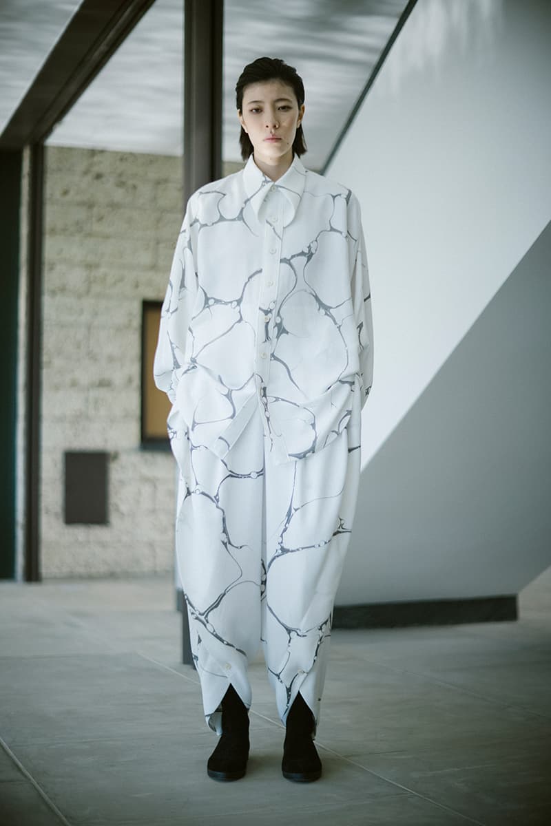 イッセイミヤケ2021年秋冬コレクション ISSEY MIYAKE 2021 fall winter collection look