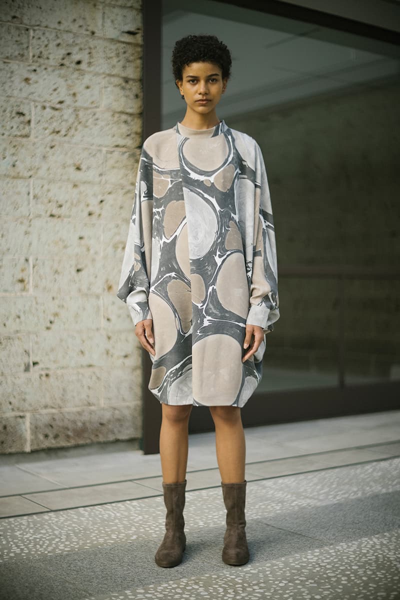 イッセイミヤケ2021年秋冬コレクション ISSEY MIYAKE 2021 fall winter collection look