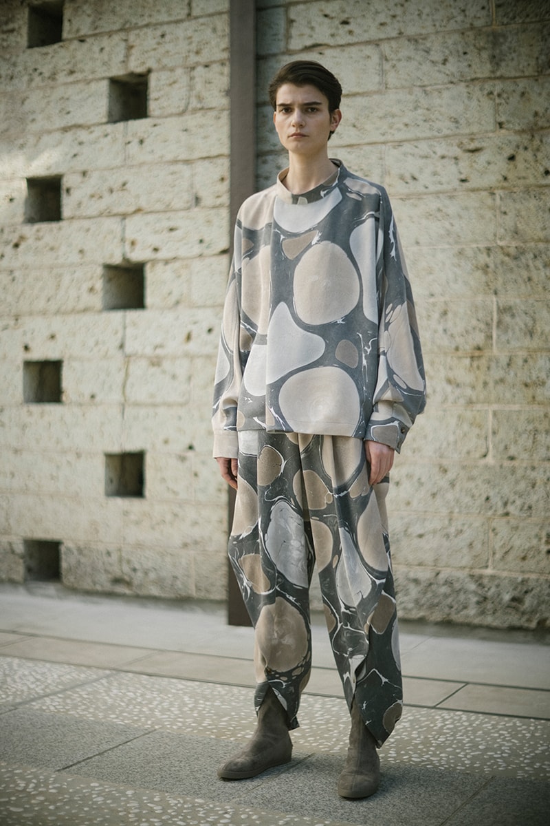 イッセイミヤケ2021年秋冬コレクション ISSEY MIYAKE 2021 fall winter collection look