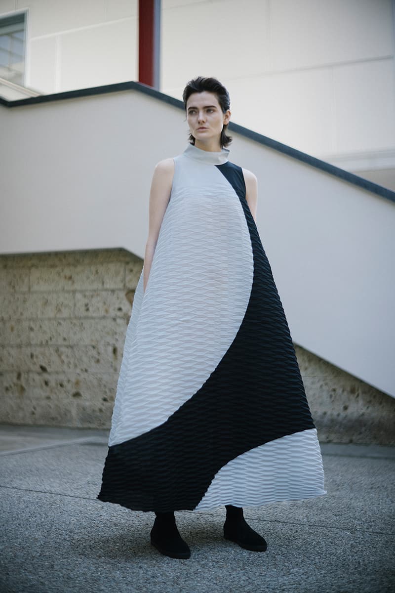 イッセイミヤケ2021年秋冬コレクション ISSEY MIYAKE 2021 fall winter collection look