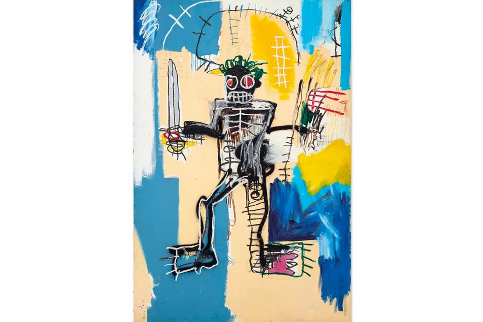 アートフレーム バスキア Jean-Michel Basquiat Untitled Fallen Angel 1981