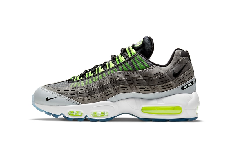  キム・ジョーンズxナイキ エア マックス 95のオフィシャルイメージが解禁 kim jones nike air max 95 black volt white grey DD1871 002 release date info store list buying guide photos price 