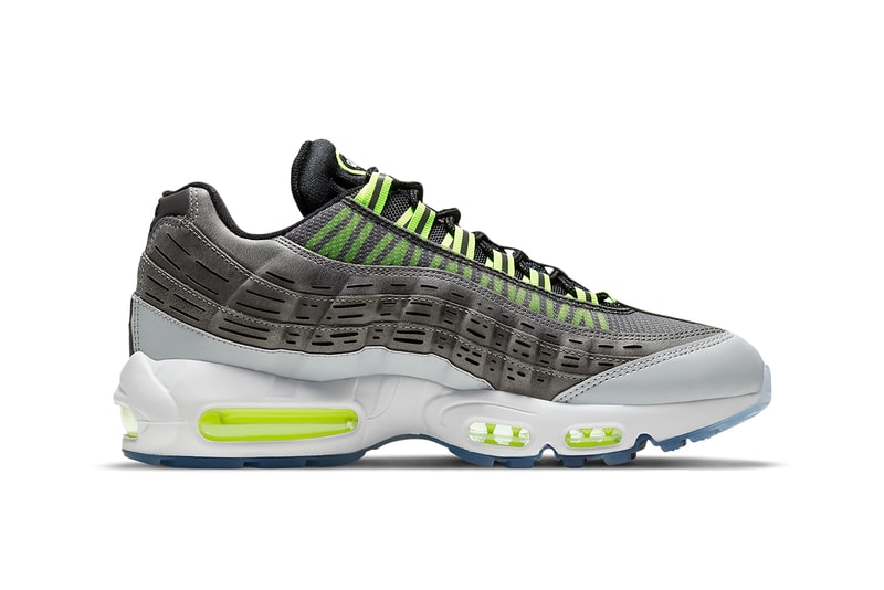  キム・ジョーンズxナイキ エア マックス 95のオフィシャルイメージが解禁 kim jones nike air max 95 black volt white grey DD1871 002 release date info store list buying guide photos price 