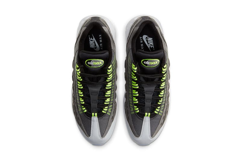  キム・ジョーンズxナイキ エア マックス 95のオフィシャルイメージが解禁 kim jones nike air max 95 black volt white grey DD1871 002 release date info store list buying guide photos price 