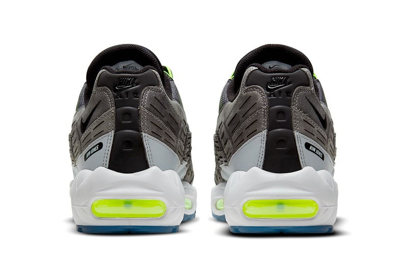  キム・ジョーンズxナイキ エア マックス 95のオフィシャルイメージが解禁 kim jones nike air max 95 black volt white grey DD1871 002 release date info store list buying guide photos price 