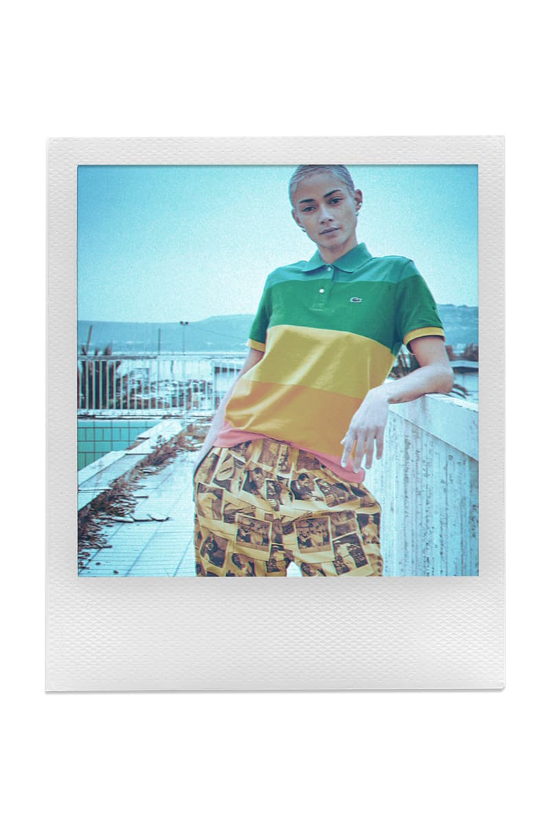ラコステ x ポラロイド によるレインボーカラーを纏ったコラボコレクションが到着 LACOSTE x Polaroid Collaboration Release Info polo shirts when does it drop where to buy