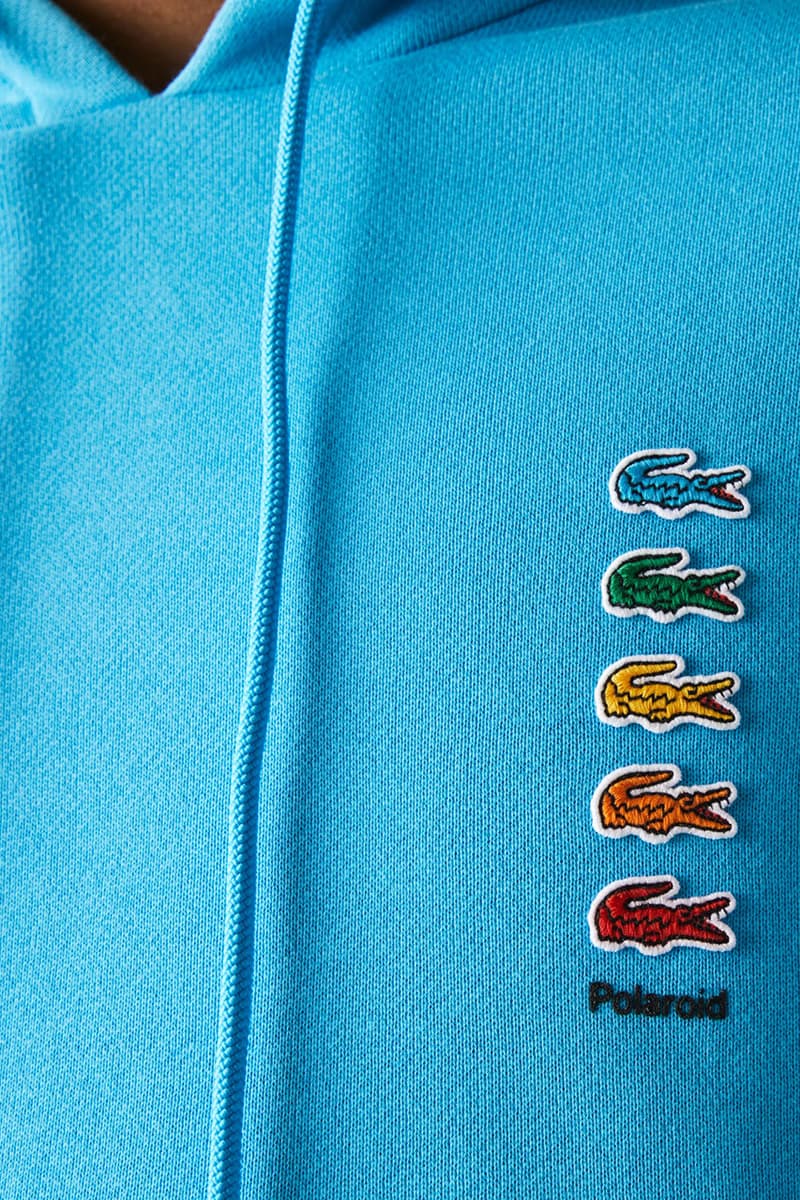 ラコステ x ポラロイド によるレインボーカラーを纏ったコラボコレクションが到着 LACOSTE x Polaroid Collaboration Release Info polo shirts when does it drop where to buy