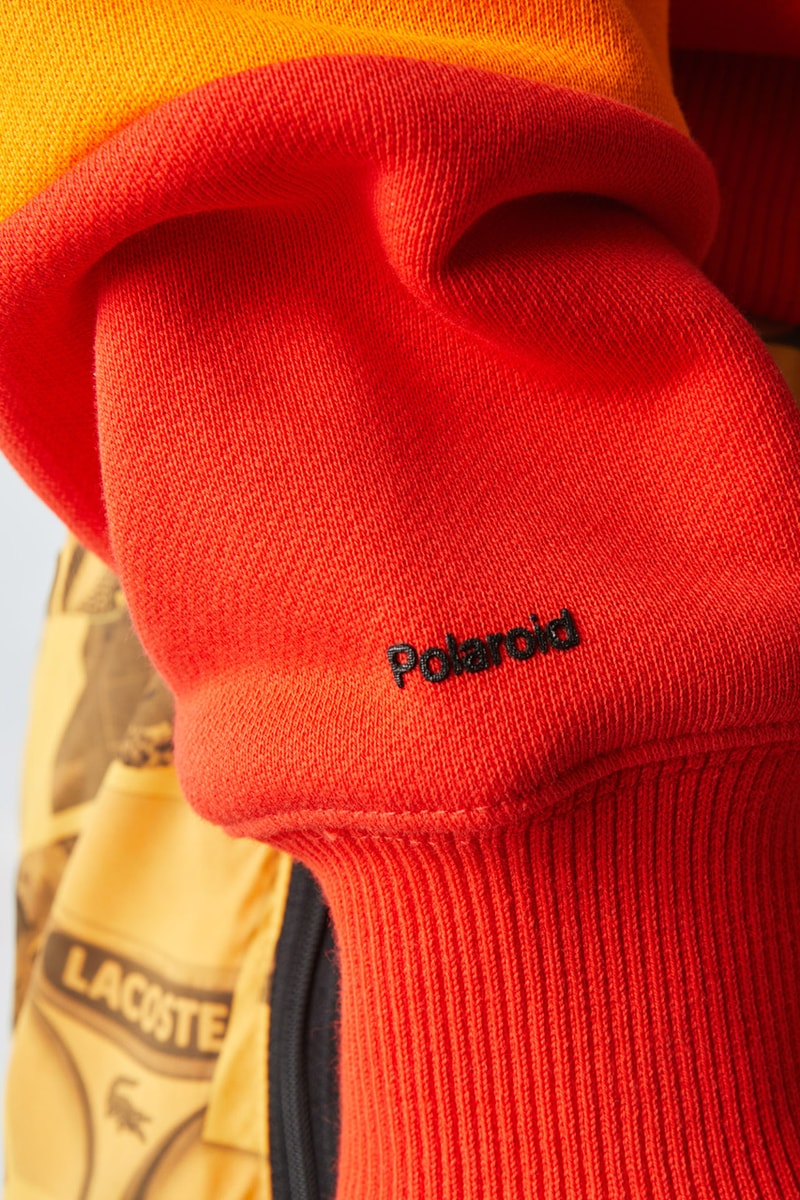 ラコステ x ポラロイド によるレインボーカラーを纏ったコラボコレクションが到着 LACOSTE x Polaroid Collaboration Release Info polo shirts when does it drop where to buy