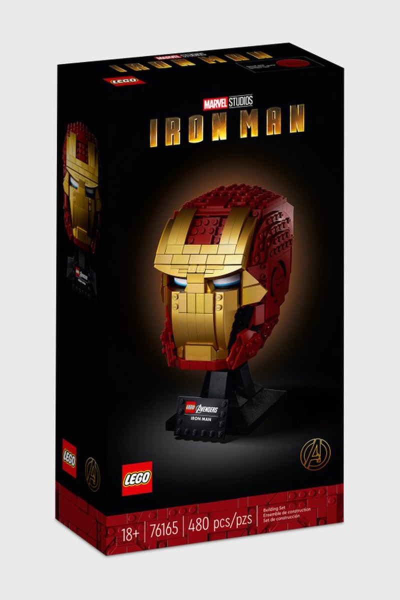 レゴ®︎からアイアンマンのヘルメットを再現したプロダクトが登場 lego iron man helmet release info