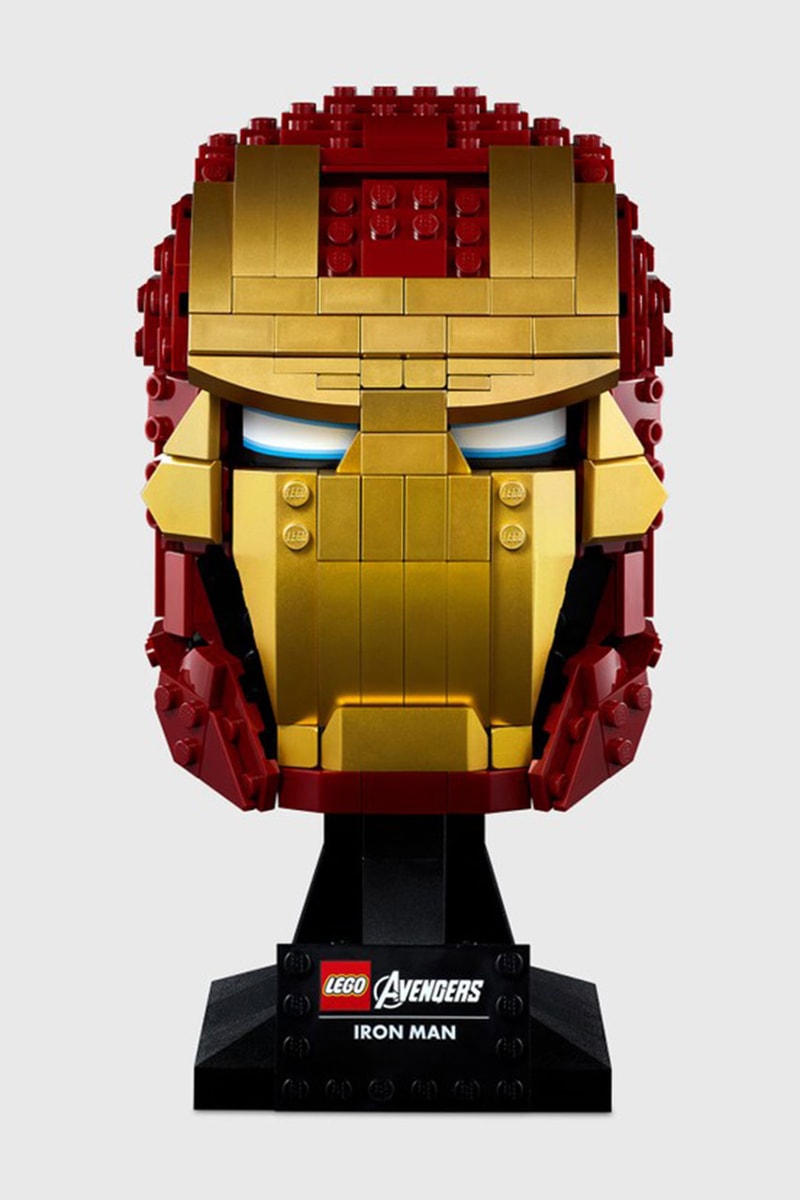 レゴ®︎からアイアンマンのヘルメットを再現したプロダクトが登場 lego iron man helmet release info