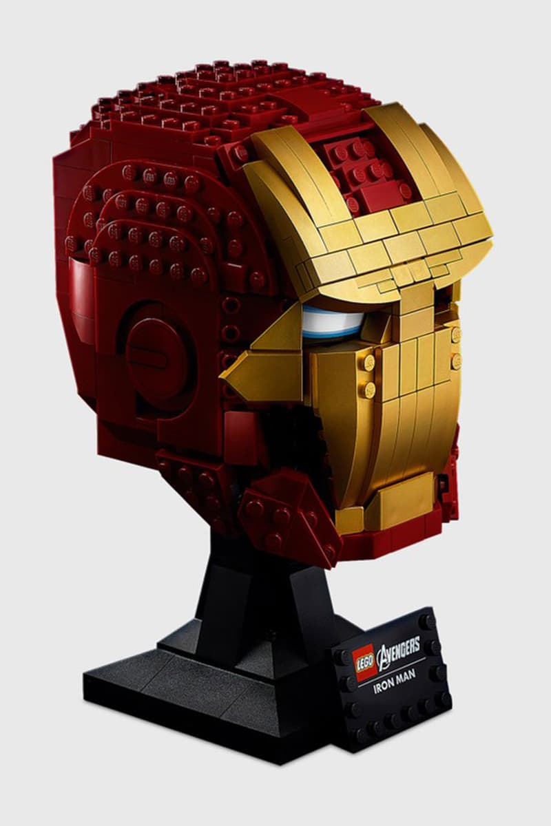 レゴ®︎からアイアンマンのヘルメットを再現したプロダクトが登場 lego iron man helmet release info