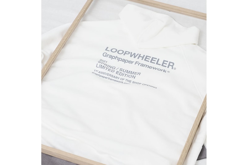 ループウィラー フォー グラフペーパー LOOPWHEELER for Graphpaper から“ジャパン・モダニズム”を表現したアイテムが到着 2021 spring summer collection and Graphpaper Framework 1st anniversary limited items release info