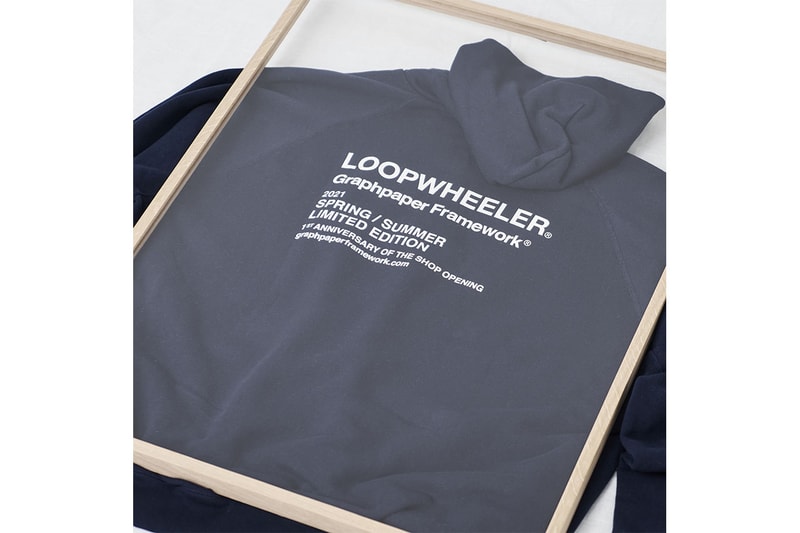 ループウィラー フォー グラフペーパー LOOPWHEELER for Graphpaper から“ジャパン・モダニズム”を表現したアイテムが到着 2021 spring summer collection and Graphpaper Framework 1st anniversary limited items release info
