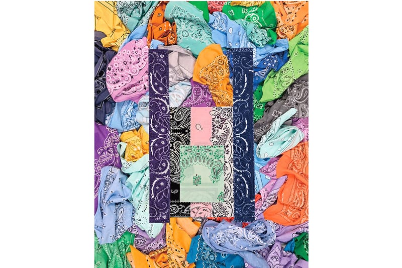 MIYAGI HIDETAKA が古着倉庫に眠る余剰バンダナを再利用したバッグを製作