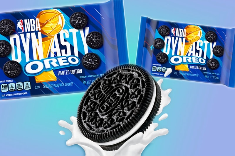 NBA 歴代の強豪チームのロゴを型押ししたオレオが登場 oreo
