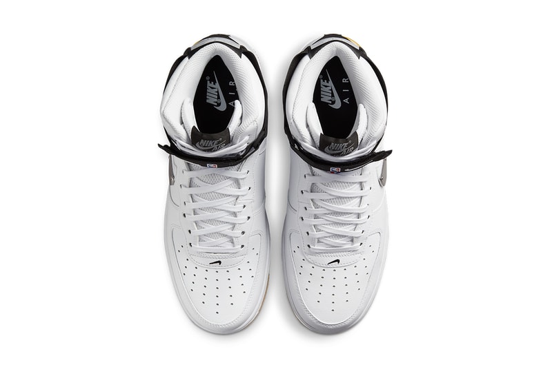 ナイキ エアフォース 1 ハイ “ホワイト/ユニバーシティゴールド”  NBA x Nike の新作コラボモデル Air Force 1 High “White/University Gold” が登場 nba nike air force 1 high white university gold wolf grey white CT2306 101 release date info store list buying guide photos price  