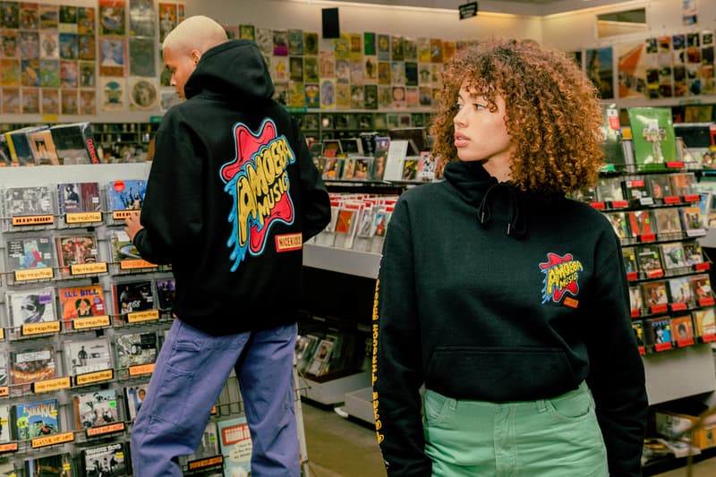 アメーバ・ミュージックxナイス キックスxNBのトリプルコラボが実現 nice kicks amoeba music new balance 992 grey blue yellow black white red apparel t shirt hoodie shorts official release date info photos price store list buying guide