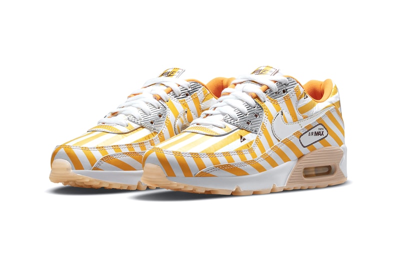 ファミチキをイメージした（？）ナイキ エア マックス 90 “スウッシュ マート”が誕生 Nike Air Max 90 SE Swoosh Mart dd5481 735 menswear streetwear kicks shoes sneakers trainers runners footwear spring summer 2021 ss21 swoosh info
