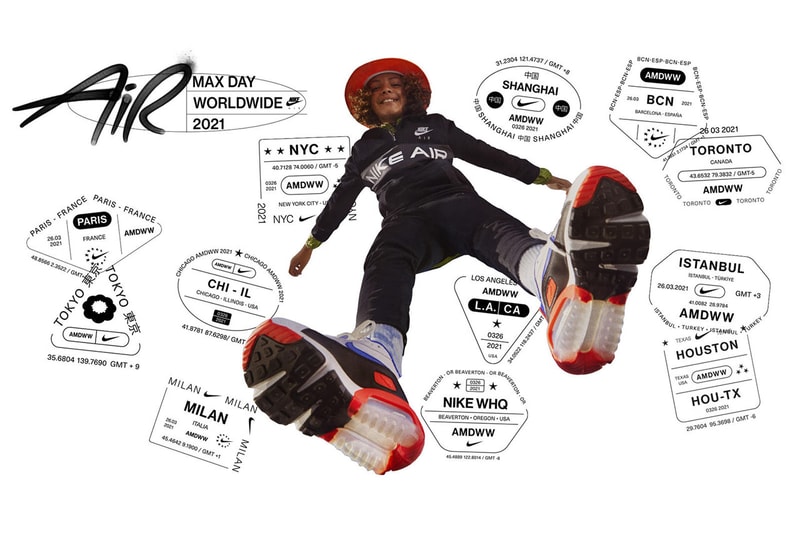 ナイキがエアマックスデー Nike が3月26日の “Air Max Day” にバーチャルイベントを開催 