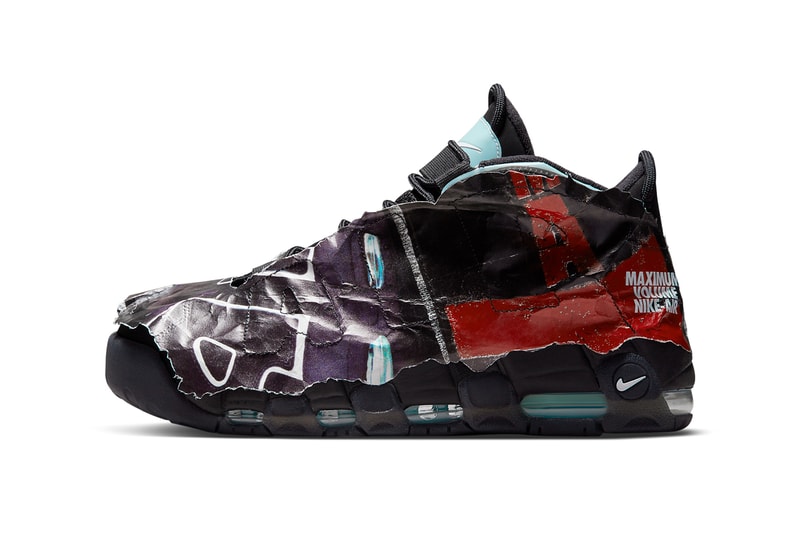 ナイキ エア モア アップテンポ 1996年当時の広告で覆われた Nike Air More Uptempo の新作モデルが登場 nike sportswear air more uptempo maximum volume vintage print ads scottie pippen black tiffany blue DJ4633 010 official release date info photos price store list buying guide 