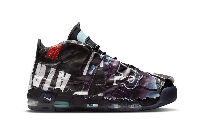 ナイキ エア モア アップテンポ 1996年当時の広告で覆われた Nike Air More Uptempo の新作モデルが登場 nike sportswear air more uptempo maximum volume vintage print ads scottie pippen black tiffany blue DJ4633 010 official release date info photos price store list buying guide 