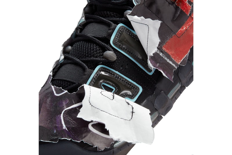 ナイキ エア モア アップテンポ 1996年当時の広告で覆われた Nike Air More Uptempo の新作モデルが登場 nike sportswear air more uptempo maximum volume vintage print ads scottie pippen black tiffany blue DJ4633 010 official release date info photos price store list buying guide 