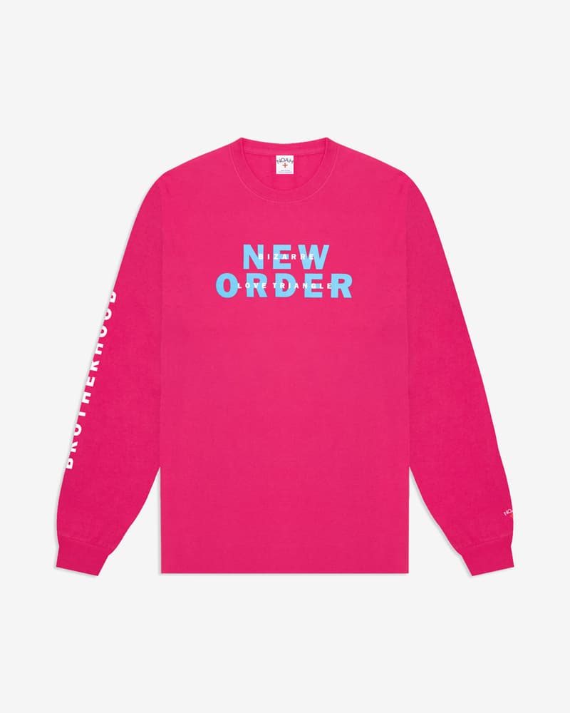 ノア ニューオーダー NOAH が伝説のバンド New Order とのコラボコレクションを発表