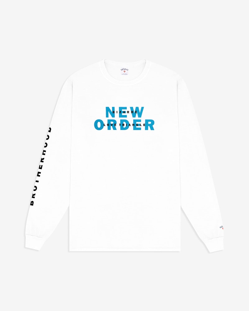 ノア ニューオーダー NOAH が伝説のバンド New Order とのコラボコレクションを発表