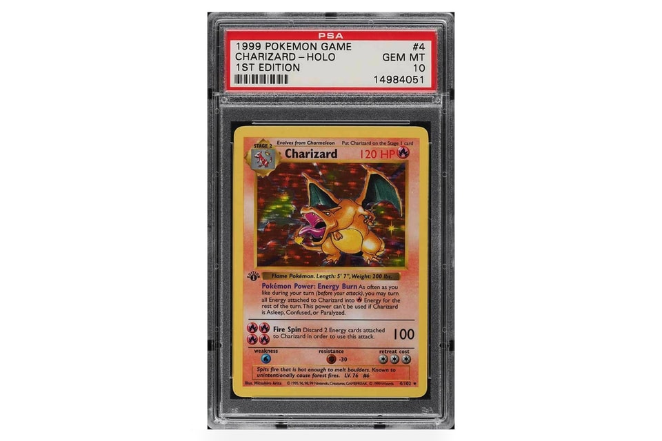 ポケモンカード の初期版リザードンが約3 450万円で落札 Hypebeast Jp ポケモンカード の初期版リザードンが約3 450万円で落札 Hypebeast Jp