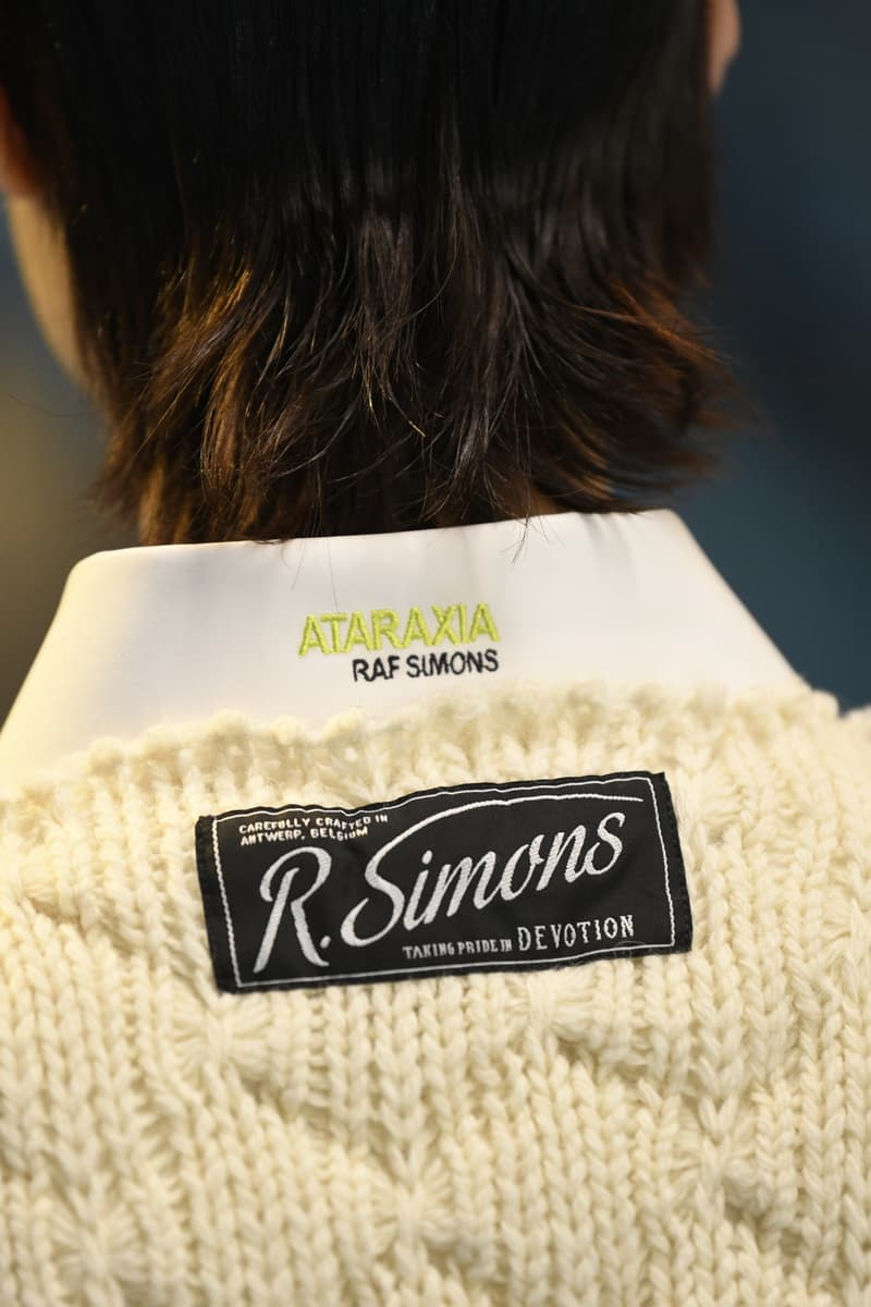 ラフシモンズ2021年秋冬コレクション Raf Simons fall winter 2021 collection look