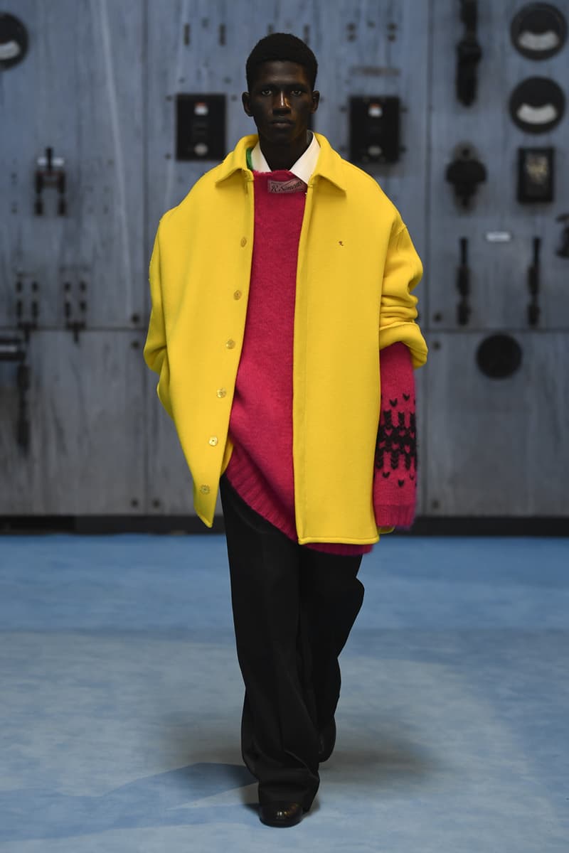ラフシモンズ2021年秋冬コレクション Raf Simons fall winter 2021 collection look