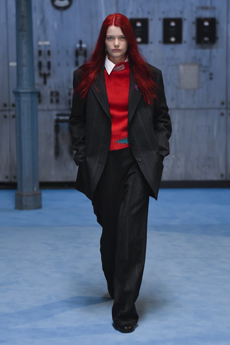 ラフシモンズ2021年秋冬コレクション Raf Simons fall winter 2021 collection look