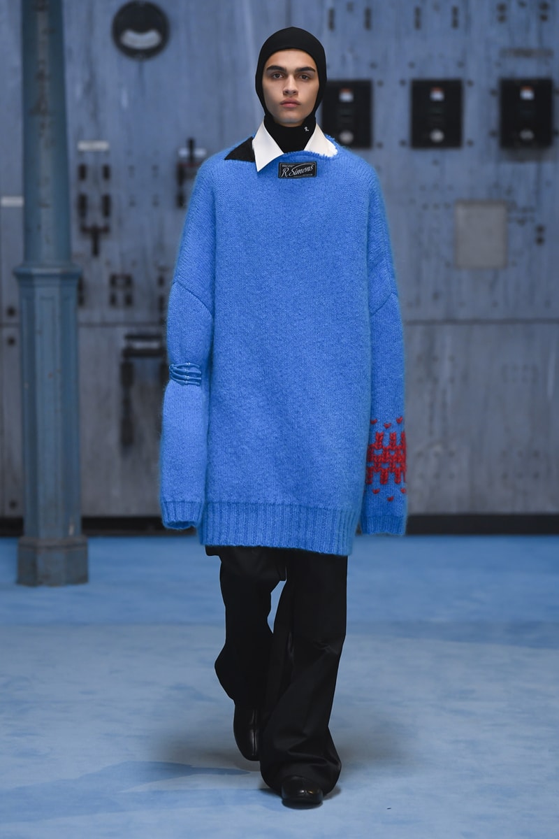 ラフシモンズ2021年秋冬コレクション Raf Simons fall winter 2021 collection look