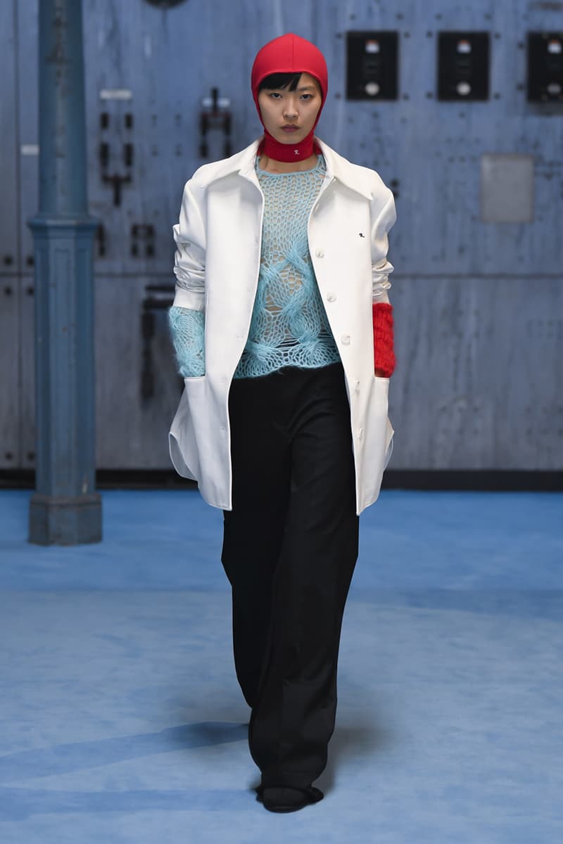 ラフシモンズ2021年秋冬コレクション Raf Simons fall winter 2021 collection look