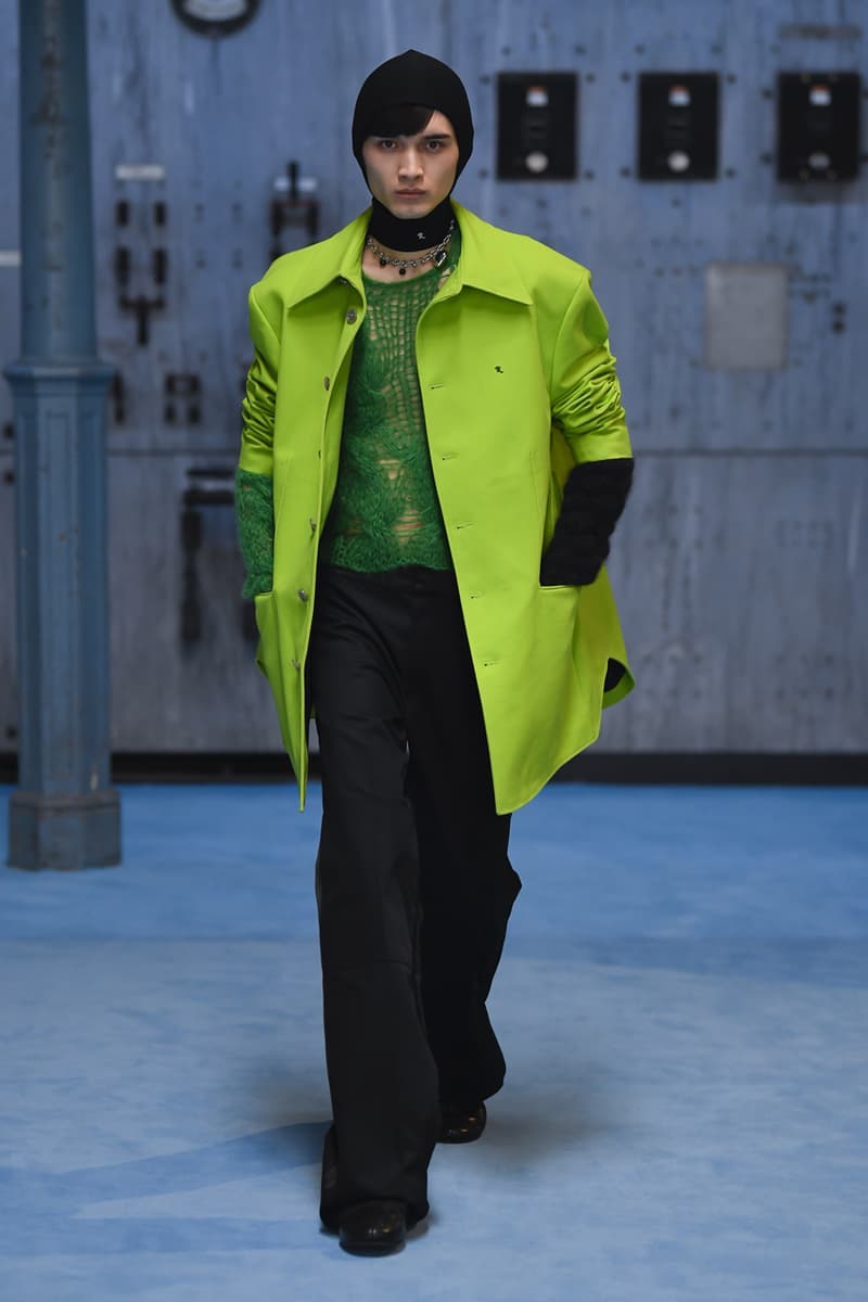 ラフシモンズ2021年秋冬コレクション Raf Simons fall winter 2021 collection look