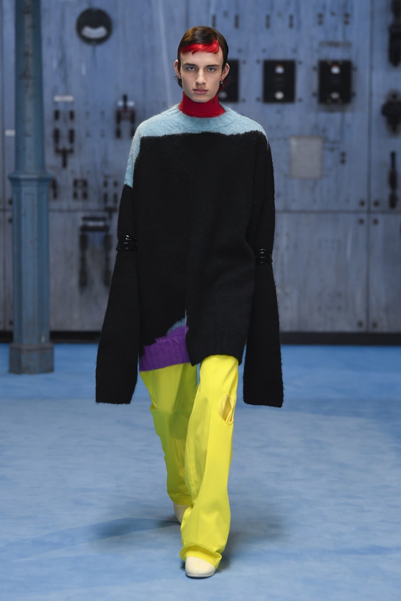ラフシモンズ2021年秋冬コレクション Raf Simons fall winter 2021 collection look