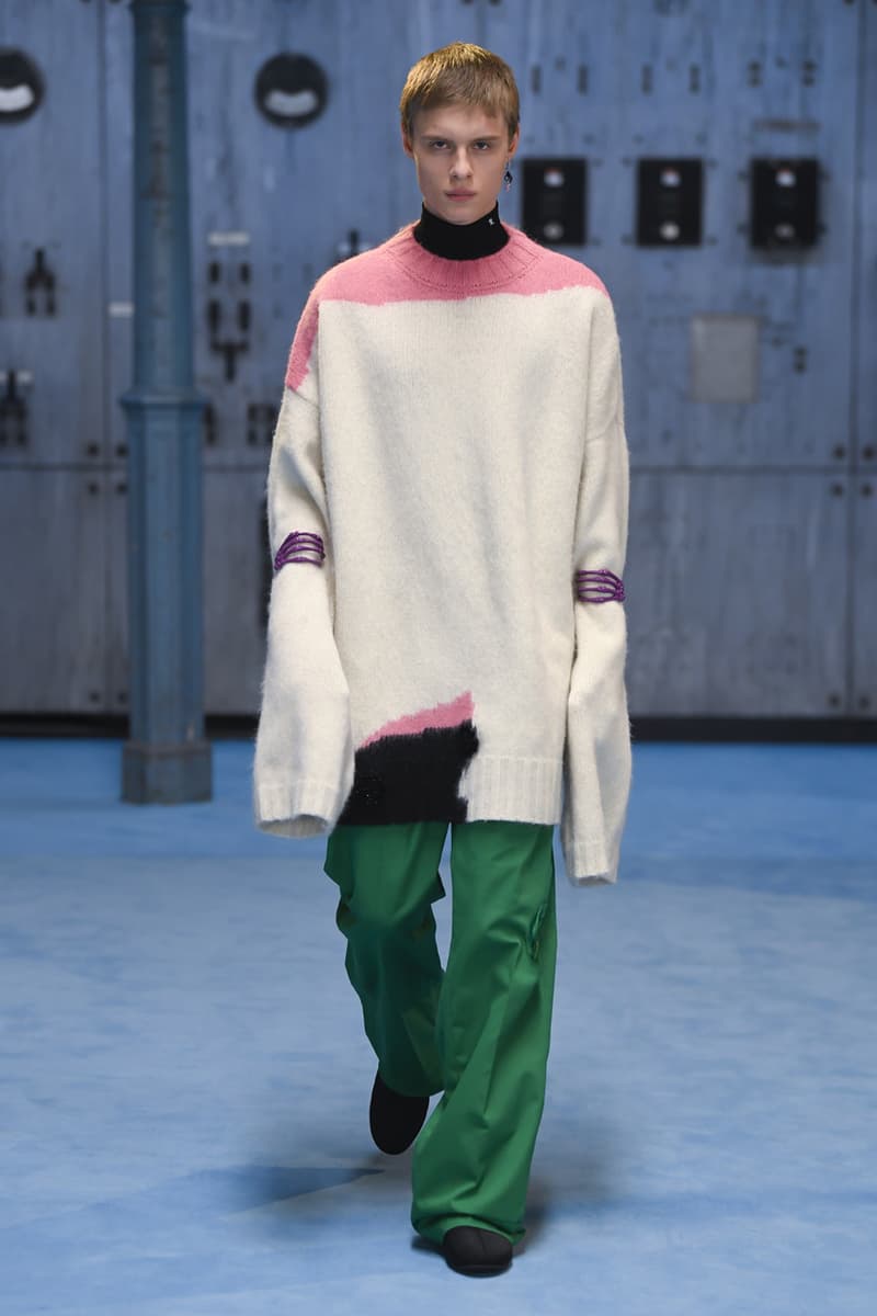 ラフシモンズ2021年秋冬コレクション Raf Simons fall winter 2021 collection look